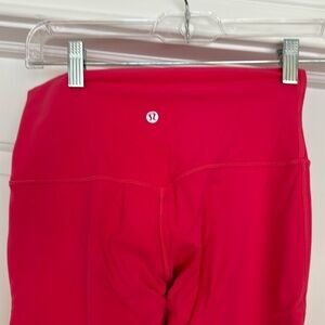 Lululemon pink Align high-rise leggings size 6